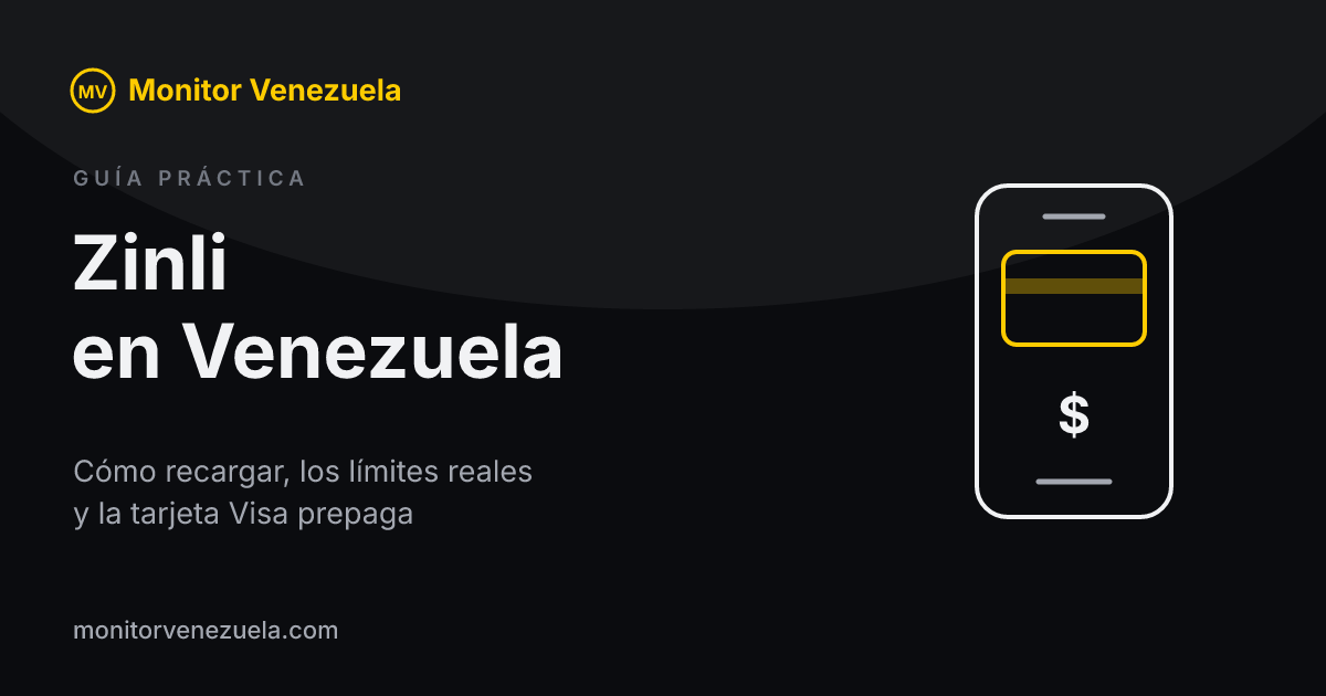 Zinli en Venezuela: cómo recargar, límites y tarjeta Visa